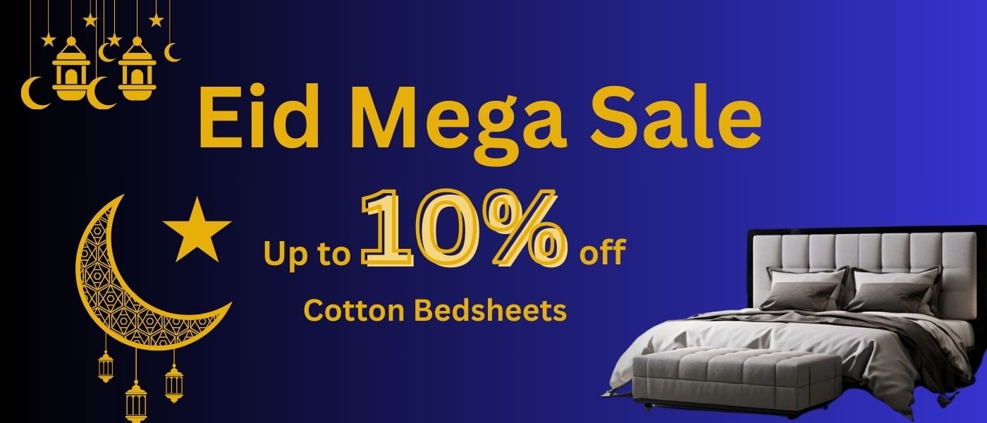 eid sale for cotton bedsheets