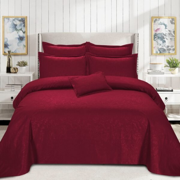 4Pc Pearl Executive BED Set-PBS2401-Maroon