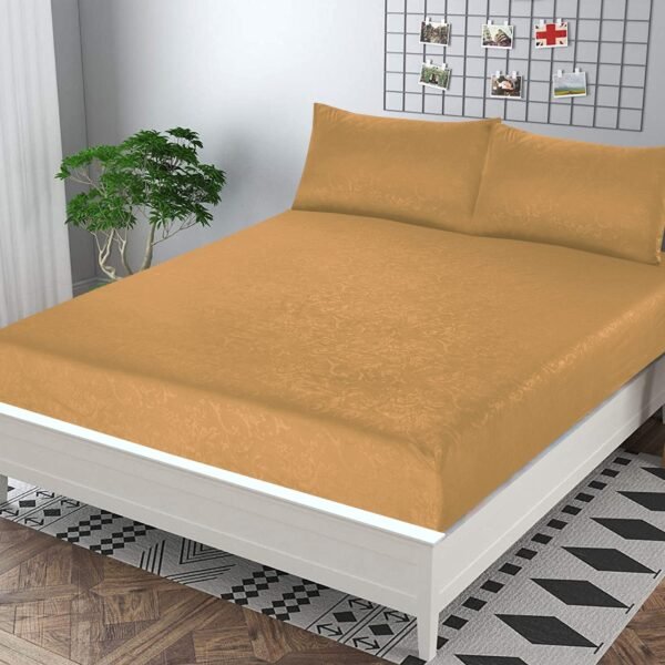 Pearl Fitted SHEETS-KING SIZE-PEF2401-Yellow