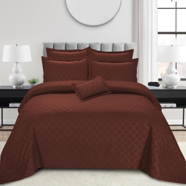 4Pc Pearl Executive BED Set-PBS2403-brown