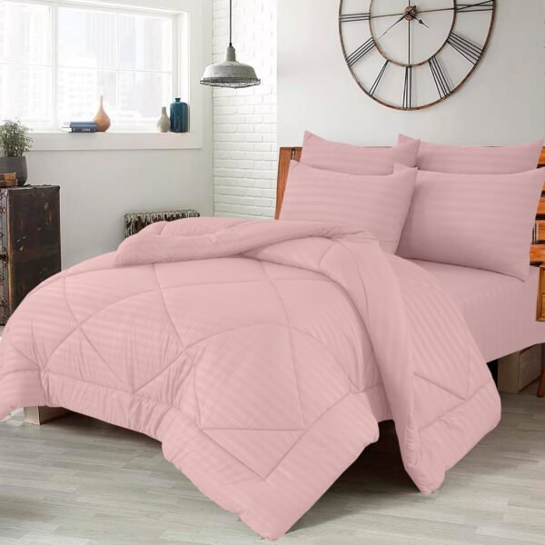 Light Pink Self Silko Quilt