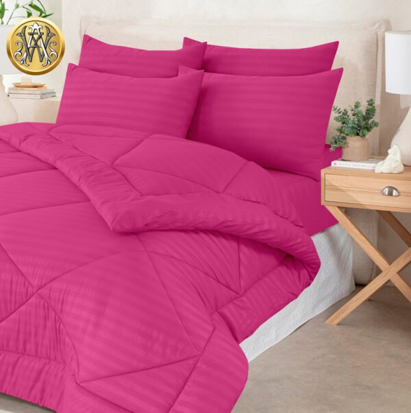 Magenta Self Silko Quilt - Image 2