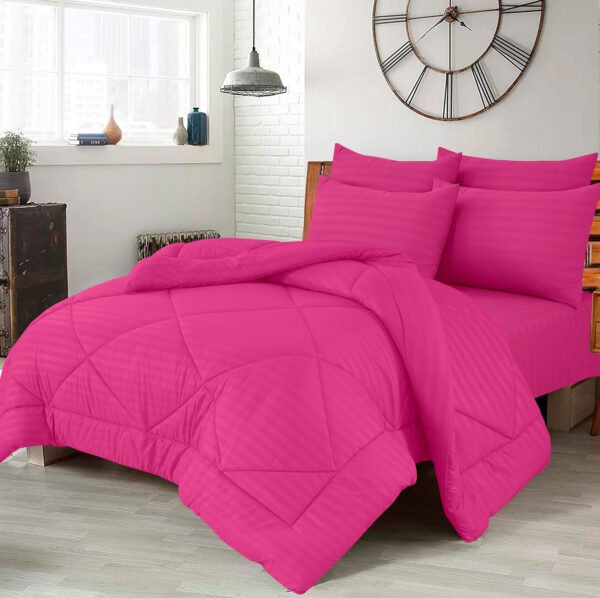 Magenta Self Silko Quilt