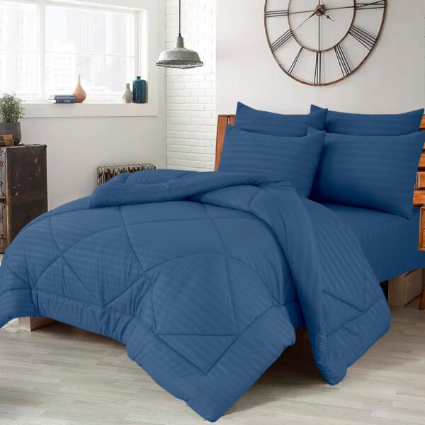 Classic Blue Self Silko Quilt